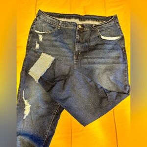 Dark Wash Stretch Jeans